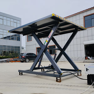 유압 가위 리프팅 플랫폼 1000kg 2000kg 3000kg 용량 전기 고정식 가위 리프트 테이블 - Product Image 3