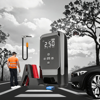 Nouveau Démarreur d'urgence pour voiture 12V haute capacité modèle 2026 avec batterie ABS et moniteur de pression des pneus intégré