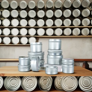 Black Plated 250ml Aluminium Jar Metal Tin <b>Container</b> Tea <b>Perfume</b> Cosmetics Candle Storage Logo Printing 100ml 60ml Available - Product Image 3