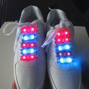 도매 <span class=keywords><strong>LED</strong></span> 펄스 모션 센서 신발 레이스 다채로운 깜박이 빛 <span class=keywords><strong>LED</strong></span> 신발 끈 빛 신발 장식 파티 - Product Image 6