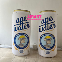 Grande Mascotte Gonflable Extérieure Personnalisée en Forme de Canette de Soda Réaliste pour le Marketing des Boissons et les Boutiques Éphémères
