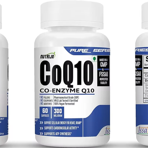 Cápsulas de coenzima Q10 300 mg para adultos con suplementos nutricionales de bioperina Forma de dosificación para una absorción óptima - Product Image 5