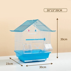Portable Outdoor Small and Medium Wild Bird <b>Cages</b> Luxury Viewing Parrot <b>Cages</b> Pet Breeding Reinforced Mynah Birdcage - Product Image 3