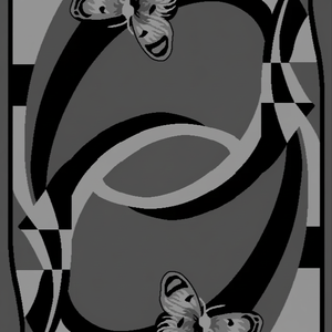 Tapis turc moderne en polypropylène tissé à la machine, haute qualité, jute, résistant aux taches, poils longs, abstrait, moyen - Product Image 1