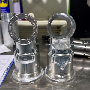 5 trục CNC các bộ phận gia công thép không gỉ Robot khung gầm xe Kit ai hình người Robot công nghiệp cơ thể cánh tay doanh Máy phay - Product Image 2