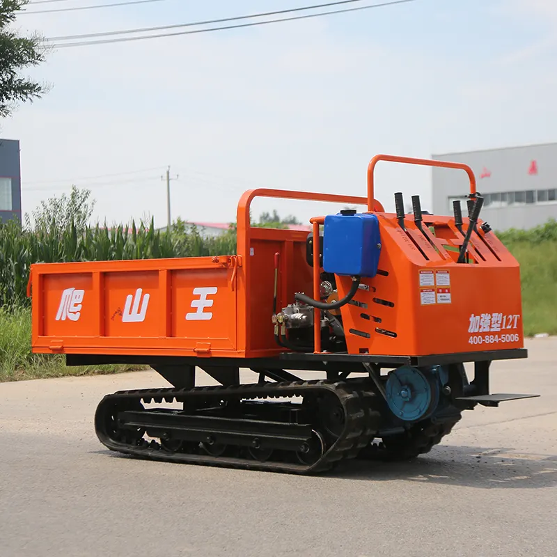 Minirastreador de orugas, camión Dumper chino, barato, transportador de orugas, transportador de pista