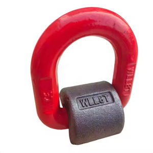 Fabricant bon marché solide 0.5T 1T 1.5T 2T 5T 8T <span class=keywords><strong>10T</strong></span> G80 Point <span class=keywords><strong>de</strong></span> <span class=keywords><strong>levage</strong></span> à souder sur une <span class=keywords><strong>manille</strong></span> pivotante à anneau en D - Product Image 3