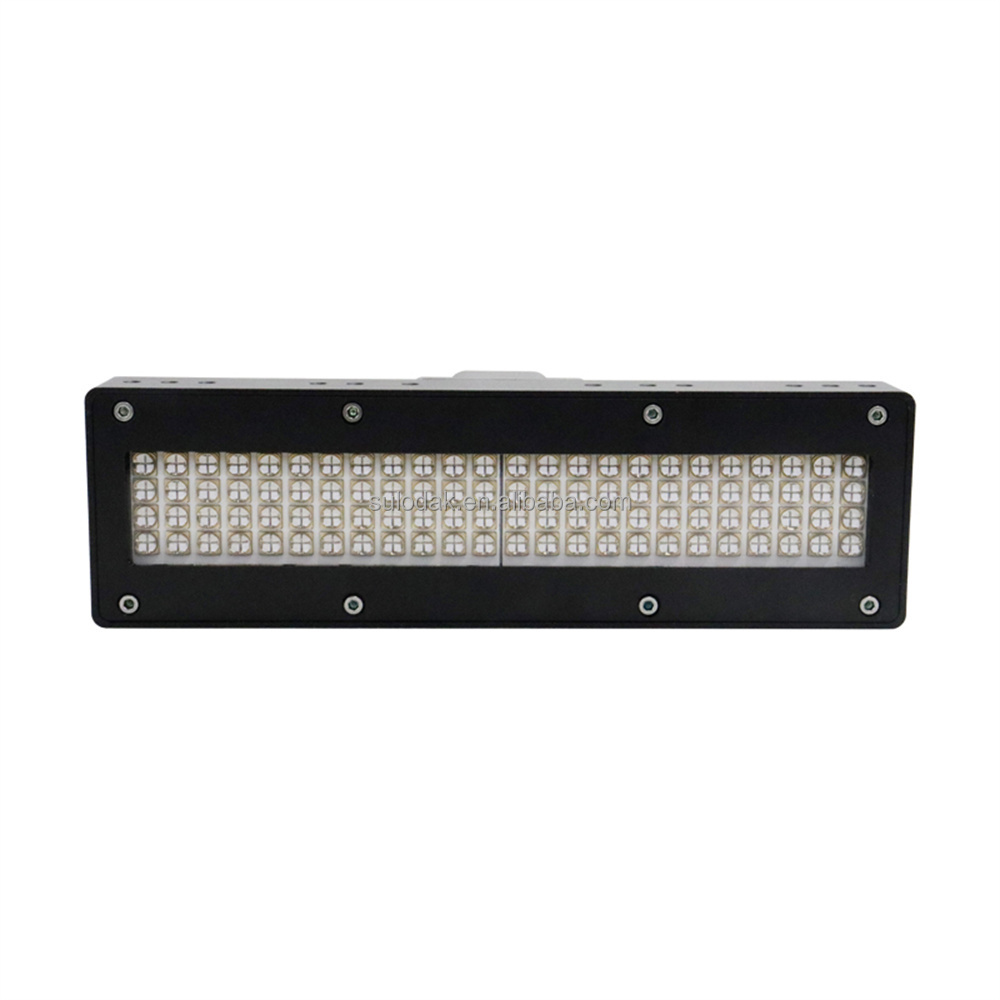 UV LED 20040 High Power 960-1440W 365-395nm 80lm/W Water-cooled Curing Drying Lamp 200x40mm Konica 1024i/Ricoh G5 G6/SEIKO UV