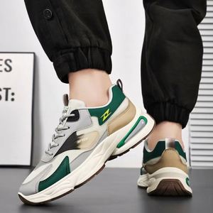 Nouvelles Chaussures de Course pour Hommes 2026 – Antidérapantes, à Plateforme, à Lacets, en Maille Respirante, pour l'Extérieur - Product Image 1