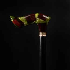 Bastón de Resina y Madera de Primera Calidad para Caminar, Mejora la Estabilidad y el Equilibrio - Product Image 4