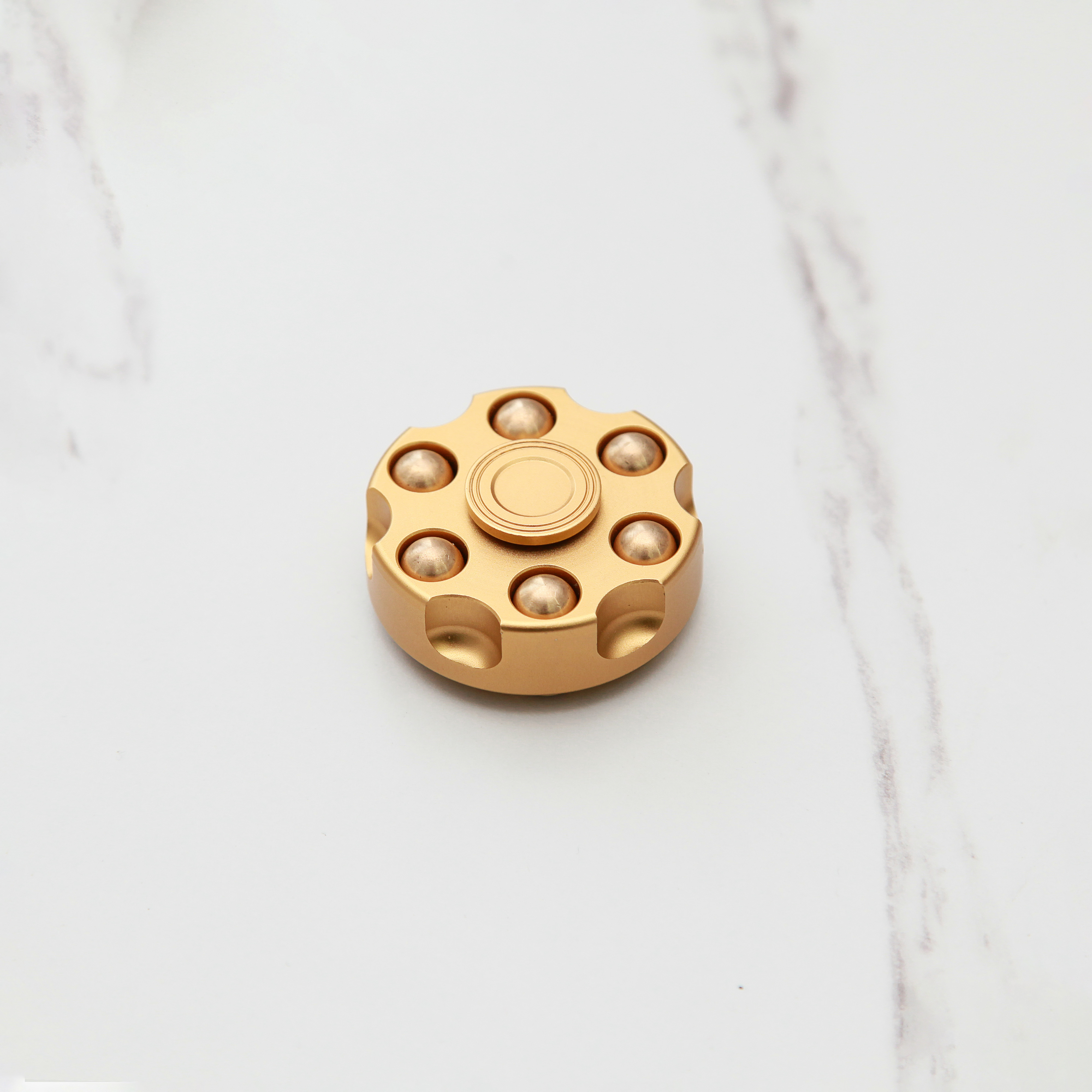 Металлический гироскоп для пальцев Maxery, игрушка для взрослых для декомпрессии, вращающийся гироскоп, вращающиеся топы, иллюзия, плавные игрушки