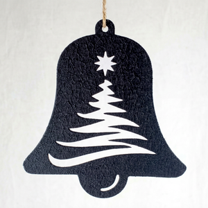 <b>Christmas</b> party decoration rustic <b>tree</b> ornament elegant holiday hanging decorative <b>christmas</b> accessory black iron ornament - Product Image 1