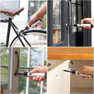 <span class=keywords><strong>Tournevis</strong></span> domestique SD 12 bits 3LED batterie au Lithium exquise <span class=keywords><strong>tournevis</strong></span> domestique aspiration magnétique conception à un bouton - Product Image 2