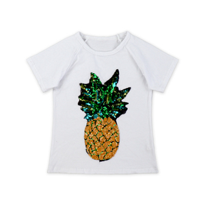 Conjunto de 2 Piezas TZ-033-ZXN con Camiseta de Manga Corta con Estampado de Piña y Pantalones de Campana, Conjunto Floral 2022 - Product Image 5