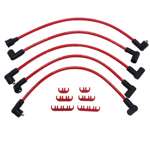 Juego de cables de encendido de 8 mm para motor de 4 cilindros, cable de bujía de alto voltaje L022 - Product Image 2