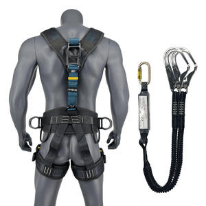 <span class=keywords><strong>Harness</strong></span> Pengaman Tubuh Penuh Lima Titik dengan Sistem Lepas Cepat Digunakan untuk Pekerjaan Perancah Luar Ruangan - Product Image 1