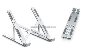 <span class=keywords><strong>Support</strong></span> <span class=keywords><strong>portable</strong></span> réglable en aluminium pour ordinateur <span class=keywords><strong>portable</strong></span> avec <span class=keywords><strong>support</strong></span> de refroidissement <span class=keywords><strong>ventilé</strong></span> flexible pour utilisation sur bureau - Product Image 4