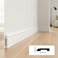 Moulures décoratives en PVC pour plinthes murales, revêtement filmé en polystyrène pour la décoration intérieure des murs, fabriquées par VELL Factory.