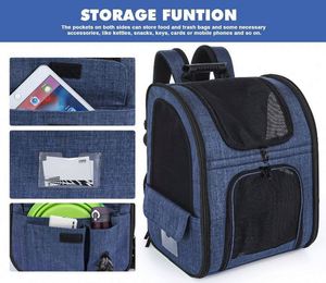 Free Sample <b>Cat</b> <b>Backpack</b> Carrier, Dog Carrier <b>Backpack</b> Expandable with Breathable Mesh for Small Dogs <b>Cats</b>, Dog <b>Backpack</b> for - Product Image 3