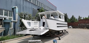 Barge de travail en mer ouverte en aluminium de 9 m, bateau de débarquement à vendre - Product Image 3