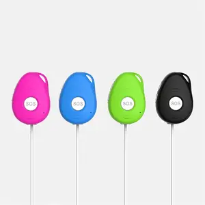 Best sellers gps tracker without SIM Card tracking devices 4G cheap gps tracker necklace Elderly kids