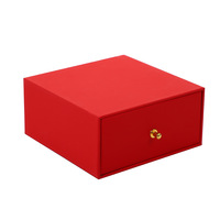 Boîte à bijoux tiroir en papier texturé noir avec logo personnalisé A1, présentoir à colliers, emballage de pendentifs, fournisseur en gros premium