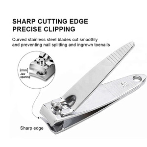 Tronchesino <span class=keywords><strong>Professionale</strong></span> per Unghie in Acciaio Inossidabile, Piccolo Tagliaunghie per Unghie Spesse delle Mani e dei Piedi - Product Image 3