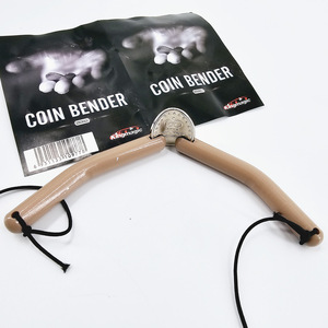 G0977 Mind Bending Master Signature Coin Bending Hercules KingMagic Accessoires de Magie de Près Vente en Gros - Product Image 3