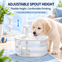 Fontaine à eau automatique sans fil pour chat, OEM, 3,5 L, écologique, durable, en plastique, avec système de filtration