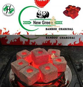 Sigma Factory <strong>Smokeless</strong> Long Burning Time Bamboo Charcoal <strong>Briquette</strong> for Iraq Shisha - Product Image 1