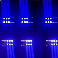 Projecteur LED professionnel 10x40W RGBW 4-en-1 à tête mobile Spider, 10 yeux, contrôle par pixel, effet faisceau, éclairage de scène pour DJ, discothèque, club