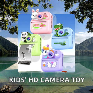 Instant <strong>Print</strong> <strong>Camera</strong> Portable 2.4-inch HD 720p for Kids 2.4 Pixels CMOS Digital Cartoon Toy for Children Great Gift for Taking - Product Image 2