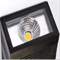 Lampe murale de haute qualité pour la décoration de la maison, imperméable, pour chambre à coucher, noire, moderne, lampe murale LED d'extérieur