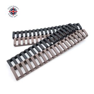 แผ่นป้องกันรางรถไฟอลูมิเนียมแบบนุ่ม สีดำ 175x25x21 มม. น้ำหนักเบา 50 กรัม - Product Image 1