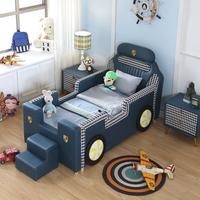 JINS Children's Bedroom Furniture Bedroom Girl Boy Furniture Modern Kids Wood Car Bed