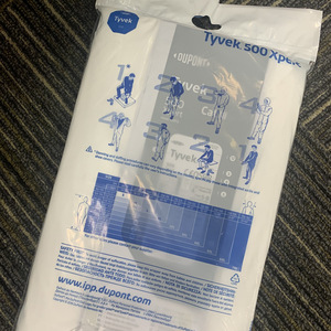 Combinaison jetable Tyvek <span class=keywords><strong>500</strong></span> <span class=keywords><strong>Xpert</strong></span> avec poignets, chevilles et capuche élastiques, vêtements de protection pour la protection du corps - Product Image 5