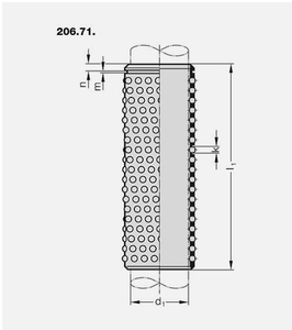 Jaula de Rodamientos de Bolas de Latón de Precisión con Ranura para Anillo de Retención para Sistemas de Guías de Moldes - Product Image 2