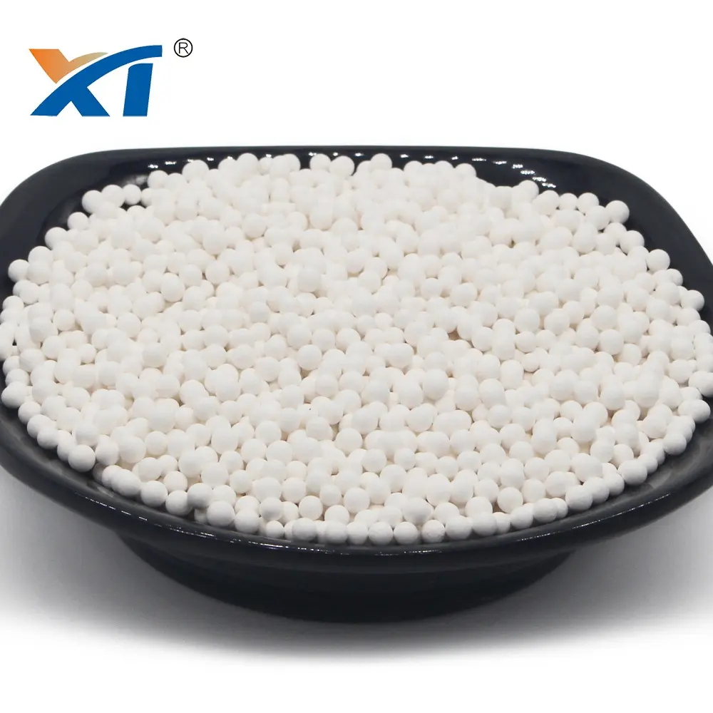 Hoge Sterkte Geactiveerde Alumina Bal Droogmiddel Geactiveerde Alumina Voor Drogen Perslucht En Andere Gas En Vloeistof Streams