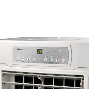 Ventilador <span class=keywords><strong>Enfriador</strong></span> <span class=keywords><strong>de</strong></span> Aire Evaporativo con Control Remoto, Logotipo y Caja Personalizados OEM/ODM, con Tanque <span class=keywords><strong>de</strong></span> <span class=keywords><strong>Agua</strong></span> Grande <span class=keywords><strong>de</strong></span> 45L y <span class=keywords><strong>Base</strong></span> Elevada - Product Image 6