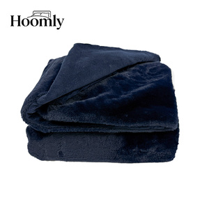 Coperta in Finta Pelliccia a Pelo Lungo Hoomly 200x220cm, Lussuosa Coperta Decorativa Antipelo per Camera da Letto e Divano - Product Image 6