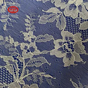 new arrival product french nylon lace fabric for wedding 100% nylon french eyelash lace fabric