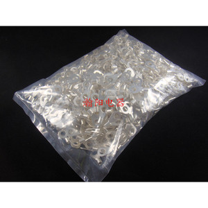 Terminaux annulaires Han Yi OT4-6 en cuivre pur, épaisseur 1,0 mm, pour l'électronique et l'ingénierie électrique, emballage en sac plastique - Product Image 1