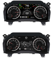 Nouveau design DOS, tableau de bord LCD haute définition 12,3 pouces pour voiture, compteur de vitesse, système Linux, groupe d'instruments numériques pour Ford F150 2015-2021