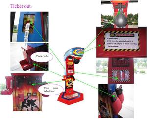 Électronique à monnayeur Ultime Grand <span class=keywords><strong>coup</strong></span> de <span class=keywords><strong>poing</strong></span> boxe d'arcade <span class=keywords><strong>machine</strong></span> de jeu de rachat - Product Image 3