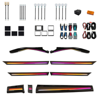 Kit d'accessoires de décoration intérieure TMPRO Romantic APP Control Left Hand Drive Ambient Lighting pour Honda Civic 2016-2021