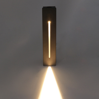Lampe murale d'intérieur moderne étanche pour escalier, maison, hôtel, aluminium, éclairage LED extérieur pour marches d'escalier