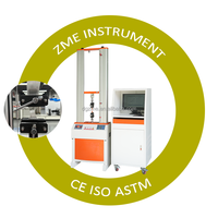 ASTM D5034 professionnel Servo ordinateur UTM 5kn capacité Instrument de test de traction tissu tissé bande déchirure équipement d'essai de traction