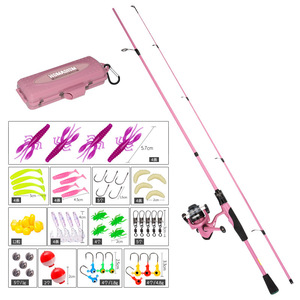 Set Completo Canna da Pesca con Mulinello Kit di Attrezzatura da Pesca con Accessori Completi - Product Image 4