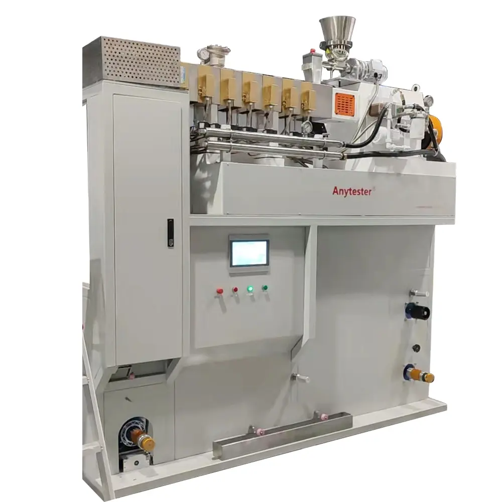 Continuous Melt Spinning Machine specially designed for small batch production test