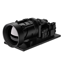 Caméra thermique infrarouge refroidie WINBIG 640x512 avec zoom numérique MWIR, détection longue portée 15~300 mm, module d'imagerie thermique